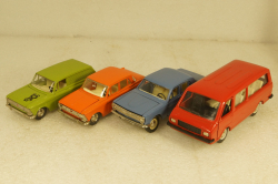 Москвич-412 А2, оранжевый,Тантал/Радон 1:43