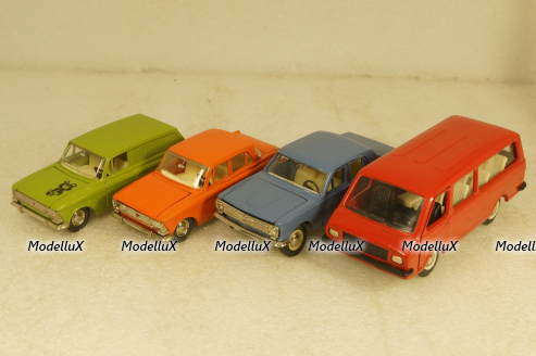 Москвич-412 А2, оранжевый,Тантал/Радон 1:43