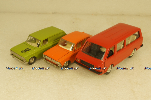 Москвич-412 А2, оранжевый,Тантал/Радон 1:43