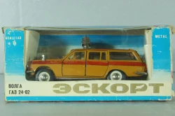 Газ-2402 Волга, Аэрофлот, 1990г., Тантал/Радон 1:43