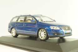 Volkswagen Passat (B6) Variant 2006, blue, 3C9099300C5E, Minichamps 1:43