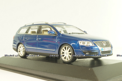 Volkswagen Passat (B6) Variant 2006, blue, 3C9099300C5E, Minichamps 1:43