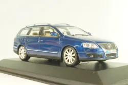 Volkswagen Passat (B6) Variant 2006, blue, 3C9099300C5E, Minichamps 1:43