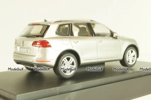 Volkswagen Touareg (7P) 2010, silver, 7P1099300B7W, Schuco 1:43