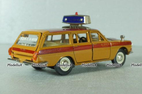Газ-2402 Волга, Аэрофлот, 1990г., Тантал/Радон 1:43