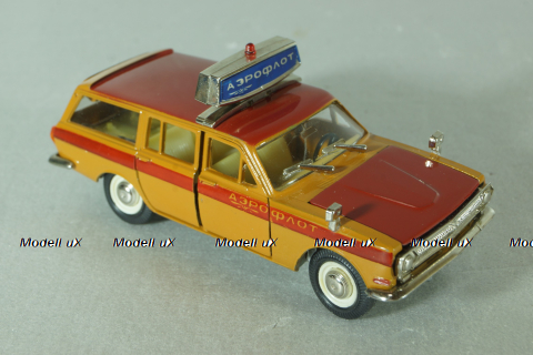 Газ-2402 Волга, Аэрофлот, 1990г., Тантал/Радон 1:43