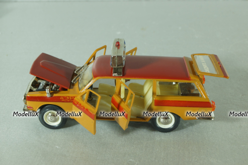 Газ-2402 Волга, Аэрофлот, 1990г., Тантал/Радон 1:43
