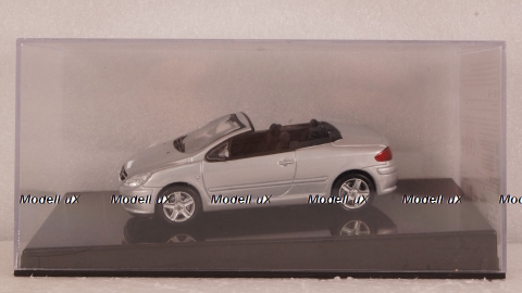 Peugeot 307CC Cabriolet 2003 silver, Altaya 1:43