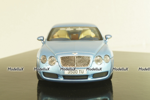 Bentley Continental GT light blue, BL315, Minichamps 1:43
