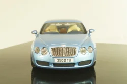 Bentley Continental GT light blue, BL315, Minichamps 1:43