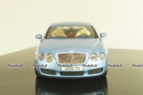 Bentley Continental GT light blue, BL315, Minichamps 1:43