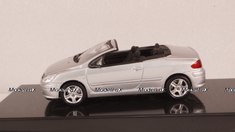 Peugeot 307CC Cabriolet 2003 silver, Altaya 1:43