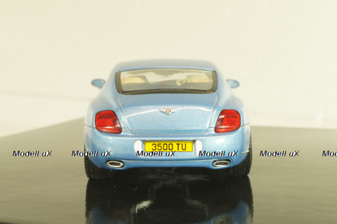 Bentley Continental GT light blue, BL315, Minichamps 1:43