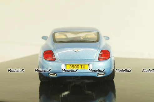 Bentley Continental GT light blue, BL315, Minichamps 1:43