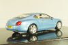 Bentley Continental GT light blue, BL315, Minichamps 1:43