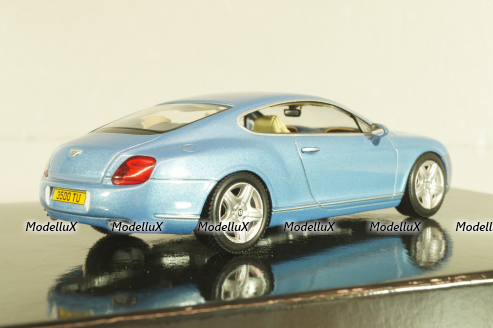 Bentley Continental GT light blue, BL315, Minichamps 1:43