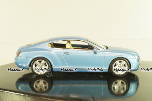 Bentley Continental GT light blue, BL315, Minichamps 1:43