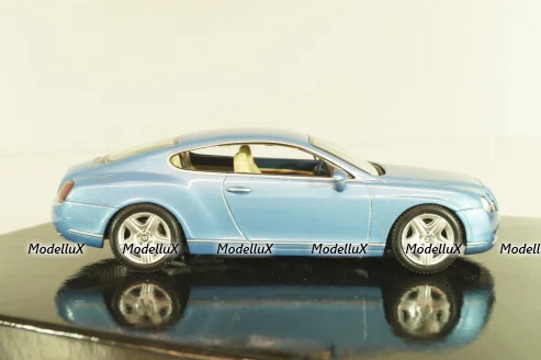 Bentley Continental GT light blue, BL315, Minichamps 1:43