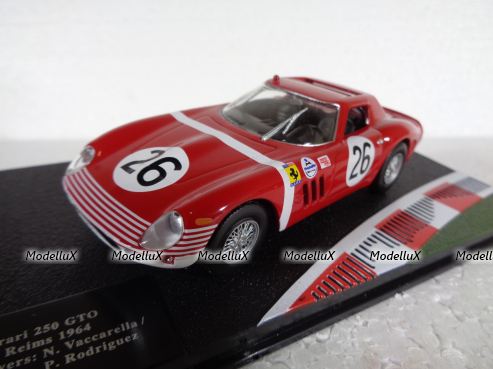 Ferrari 250 GTO #26 12h Reims 1964 Vaccarella, Rodriguez, Altaya, Ferrari Racing Collection 1:43