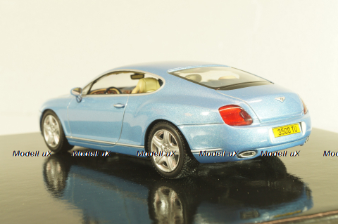Bentley Continental GT light blue, BL315, Minichamps 1:43