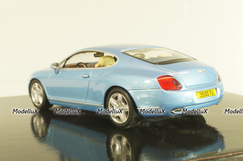Bentley Continental GT light blue, BL315, Minichamps 1:43