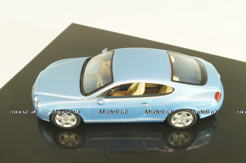 Bentley Continental GT light blue, BL315, Minichamps 1:43