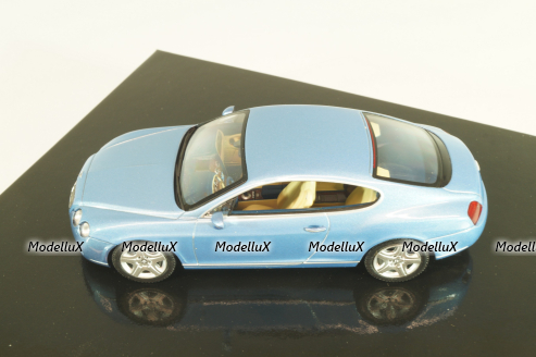 Bentley Continental GT light blue, BL315, Minichamps 1:43