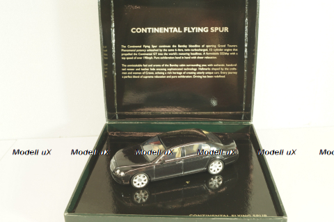 Bentley Flying Spur, dark grey, BL461, Minichamps 1:43