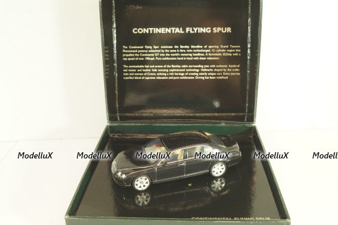 Bentley Flying Spur, dark grey, BL461, Minichamps 1:43