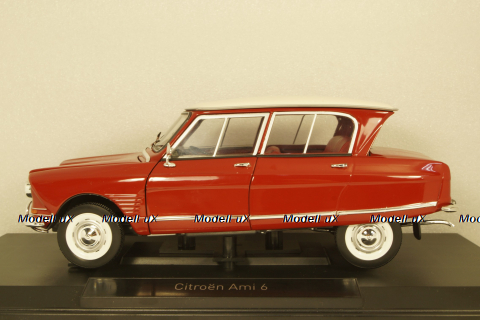 Citroen AMI 6 Club 1968, red, 181602, Norev 1:18