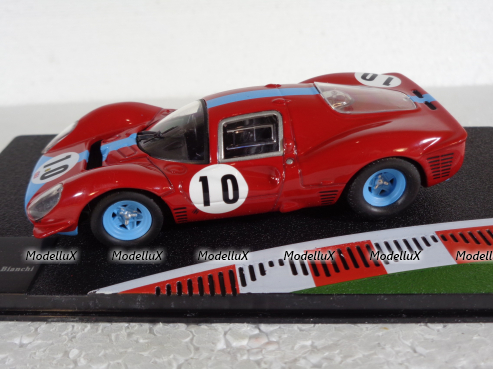 Ferrari 412 P #10 3rd 1000km Spa 1967 Attwood, Bianchi, Altaya, Ferrari Racing Collection 1:43