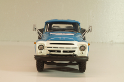 Зил-130 бортовой 1962, голубой/серый, Автоистория 1:43 (Модель доработанная)
