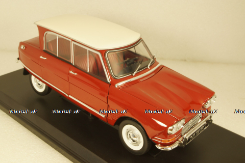 Citroen AMI 6 Club 1968, red, 181602, Norev 1:18