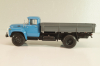 Зил-130 бортовой 1962, голубой/серый, Автоистория 1:43 (Модель доработанная)