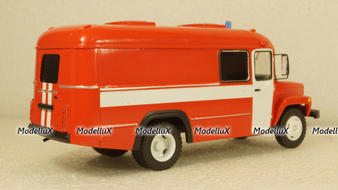 Кавз-3976 пожарный, Nik Models 1:43