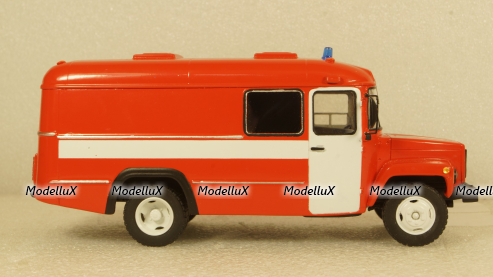 Кавз-3976 пожарный, Nik Models 1:43