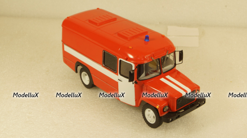 Кавз-3976 пожарный, Nik Models 1:43