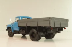 Зил-130 бортовой 1962, голубой/серый, Автоистория 1:43 (Модель доработанная)