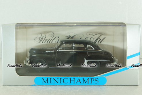 Opel Kapitan 1951, black, 430043301, Minichamps 1:43
