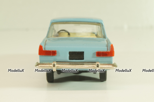 Москвич-408 71 А1, грязно-голубой , Тантал/Радон 1:43