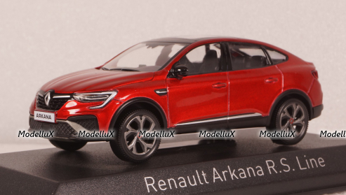 Renault Arkana R.S. Line 2021 - Flamme Red, 517683, Norev 1:43