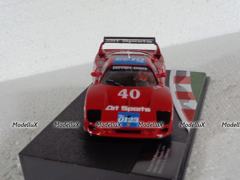 Ferrari F40 Competizione #40 IMSA GTO Topeka 1990 J. L. Schlesser, Altaya, Ferrari Racing Collection 1:43