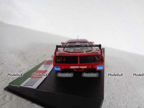 Ferrari F40 Competizione #40 IMSA GTO Topeka 1990 J. L. Schlesser, Altaya, Ferrari Racing Collection 1:43