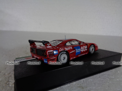 Ferrari F40 Competizione #40 IMSA GTO Topeka 1990 J. L. Schlesser, Altaya, Ferrari Racing Collection 1:43