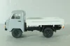 Уаз-3303 бортовой, серый/белый, Русская миниатюра 1:43