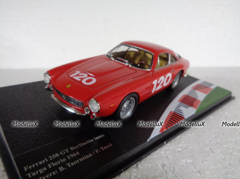 Ferrari 250 GT Lusso #120 Targa Florio 1964 Taormina, Tacci, Altaya, Ferrari Racing Collection 1:43