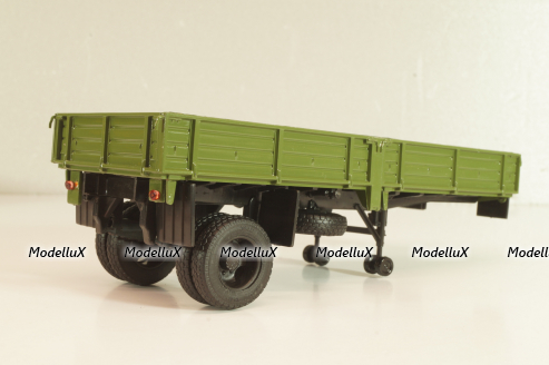 Одаз-885 п/прицеп 1964, зеленый, Автоистория 1:43