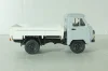 Уаз-3303 бортовой, серый/белый, Русская миниатюра 1:43