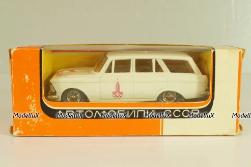 Москвич-426 А3, бело-серый, Олимпиада 80, ноябрь 1978г., Тантал/Радон 1:43