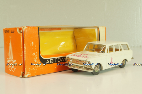 Москвич-426 А3, бело-серый, Олимпиада 80, ноябрь 1978г., Тантал/Радон 1:43